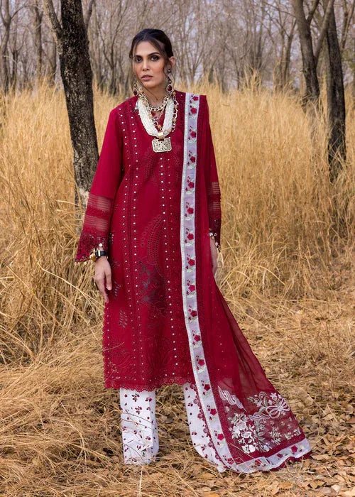 Saira Shakira | Luxury Lawn 25 | SHAMS-A - Aqsa Fabrics