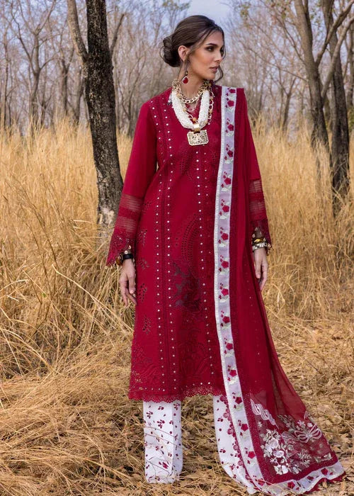 Saira Shakira | Luxury Lawn 25 | SHAMS-A - Aqsa Fabrics