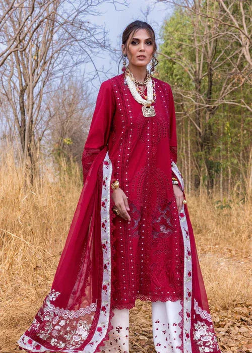 Saira Shakira | Luxury Lawn 25 | SHAMS-A - Aqsa Fabrics