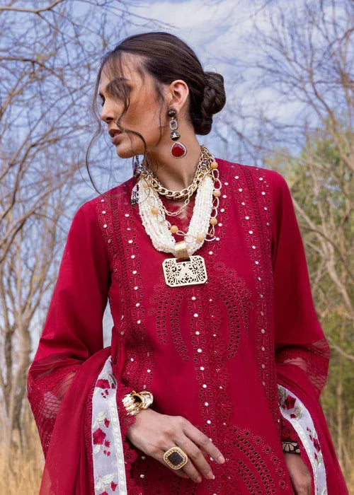 Saira Shakira | Luxury Lawn 25 | SHAMS-A - Aqsa Fabrics
