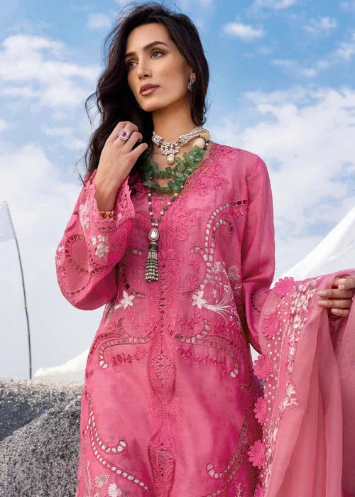 Saira Shakira | Luxury Lawn 25 | SAMARA-B - Aqsa Fabrics