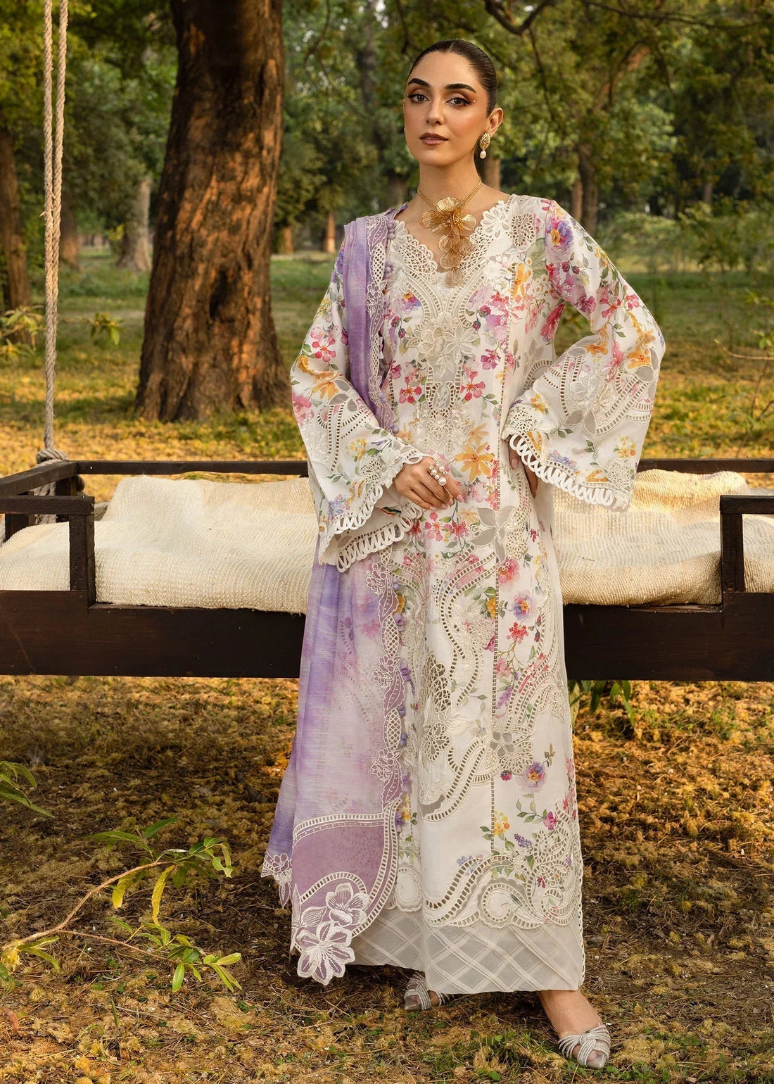 Crimson | Tasawar 25 | PETALS AND PROMISES - D2B - Aqsa Fabrics