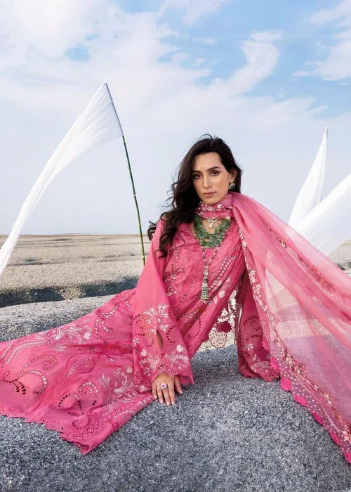 Saira Shakira | Luxury Lawn 25 | SAMARA-B - Aqsa Fabrics