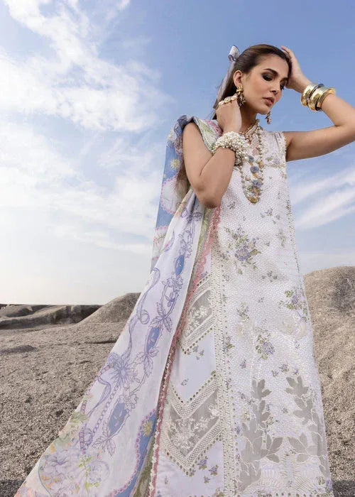 Saira Shakira | Luxury Lawn 25 | CECIL-B - Aqsa Fabrics