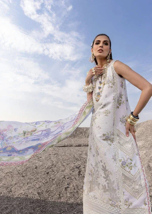Saira Shakira | Luxury Lawn 25 | CECIL-B - Aqsa Fabrics