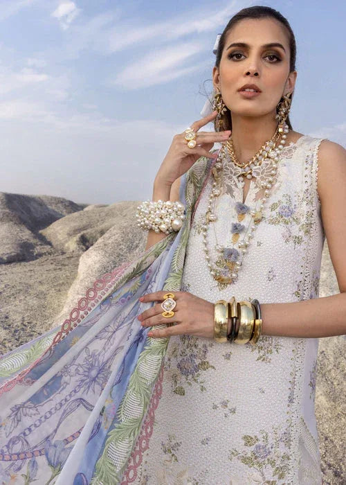 Saira Shakira | Luxury Lawn 25 | CECIL-B - Aqsa Fabrics
