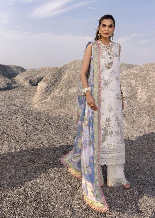 Saira Shakira | Luxury Lawn 25 | CECIL-B - Aqsa Fabrics