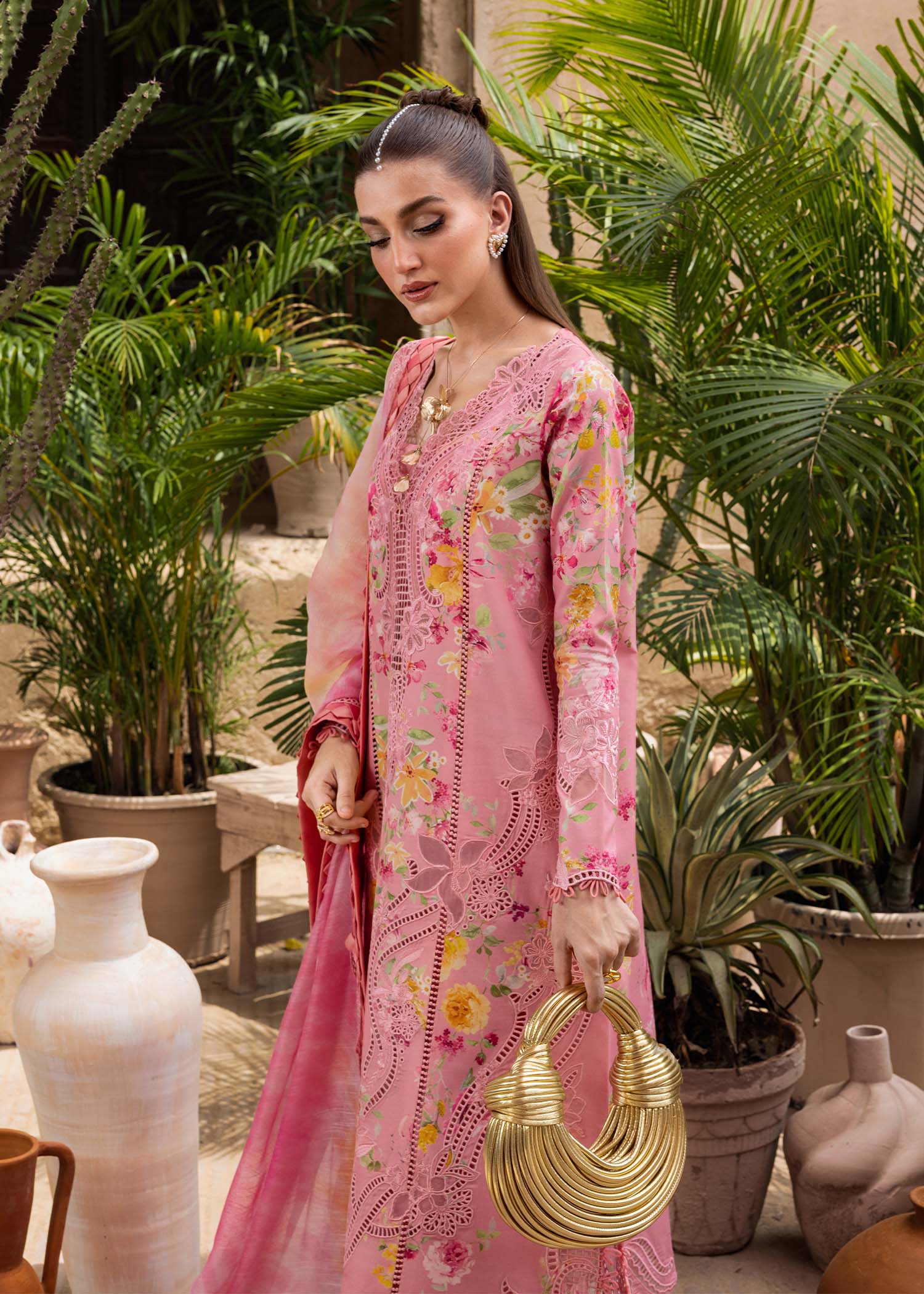 Crimson | Tasawar 25 | PETALS AND PROMISES - D2A - Aqsa Fabrics