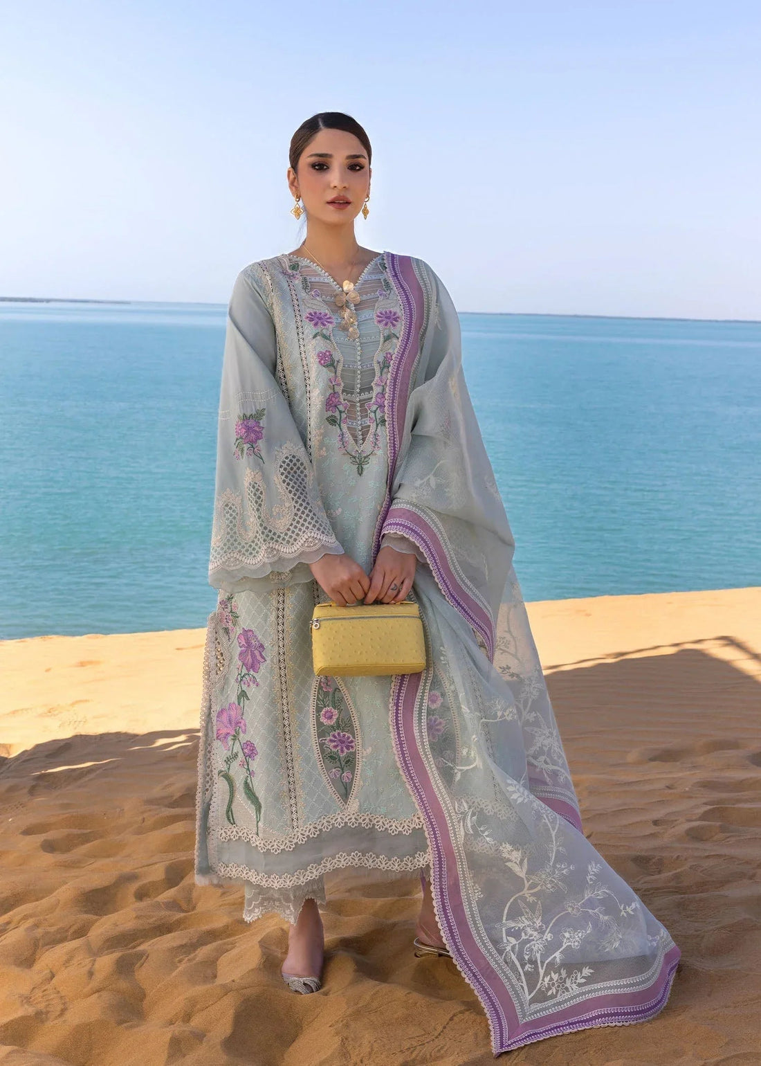 Crimson | Floe by Crimson | A Handmade Tale - D2 A - Aqsa Fabrics