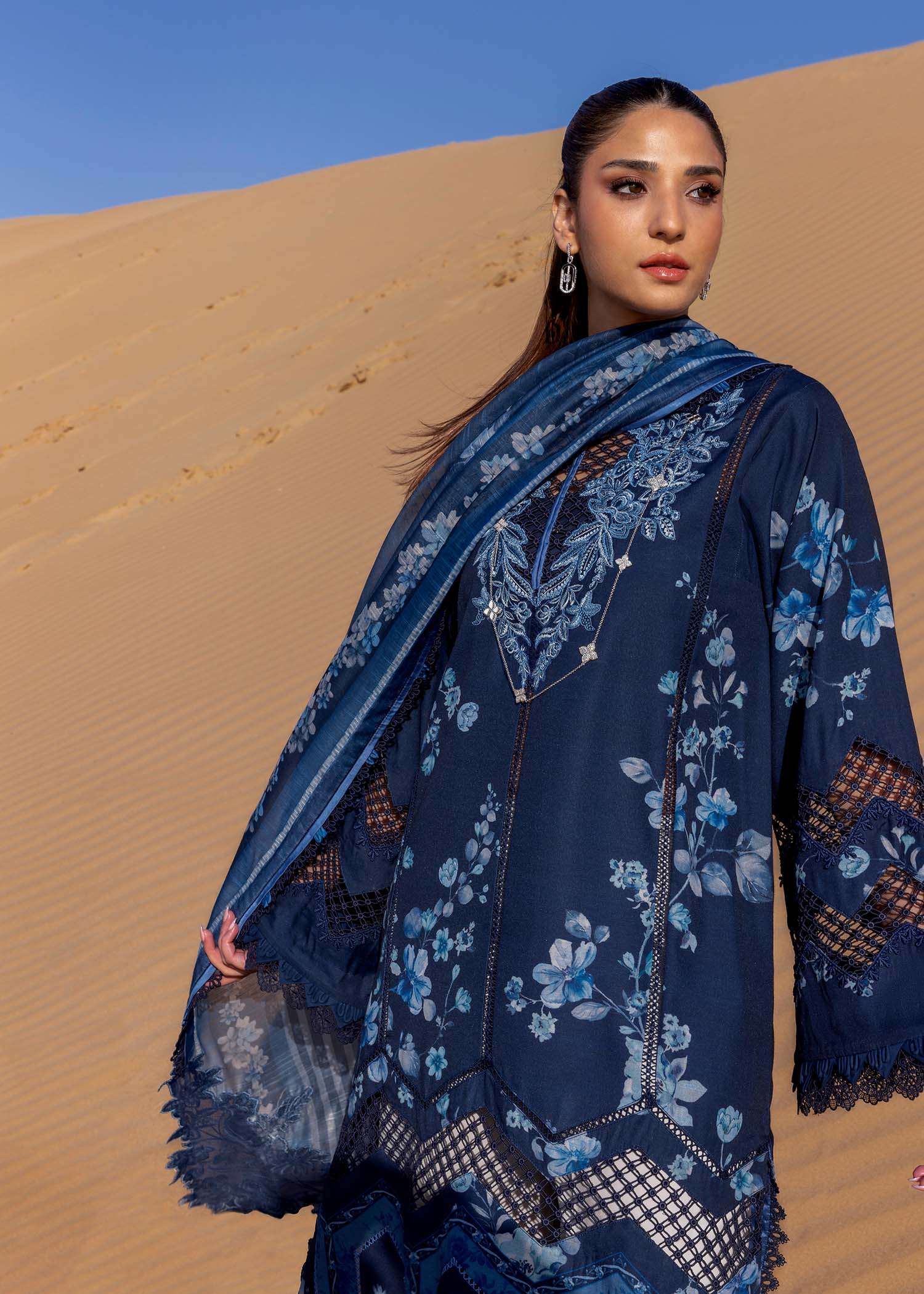 Crimson | Floe by Crimson | Under The Tuscan Love - D1 B - Aqsa Fabrics
