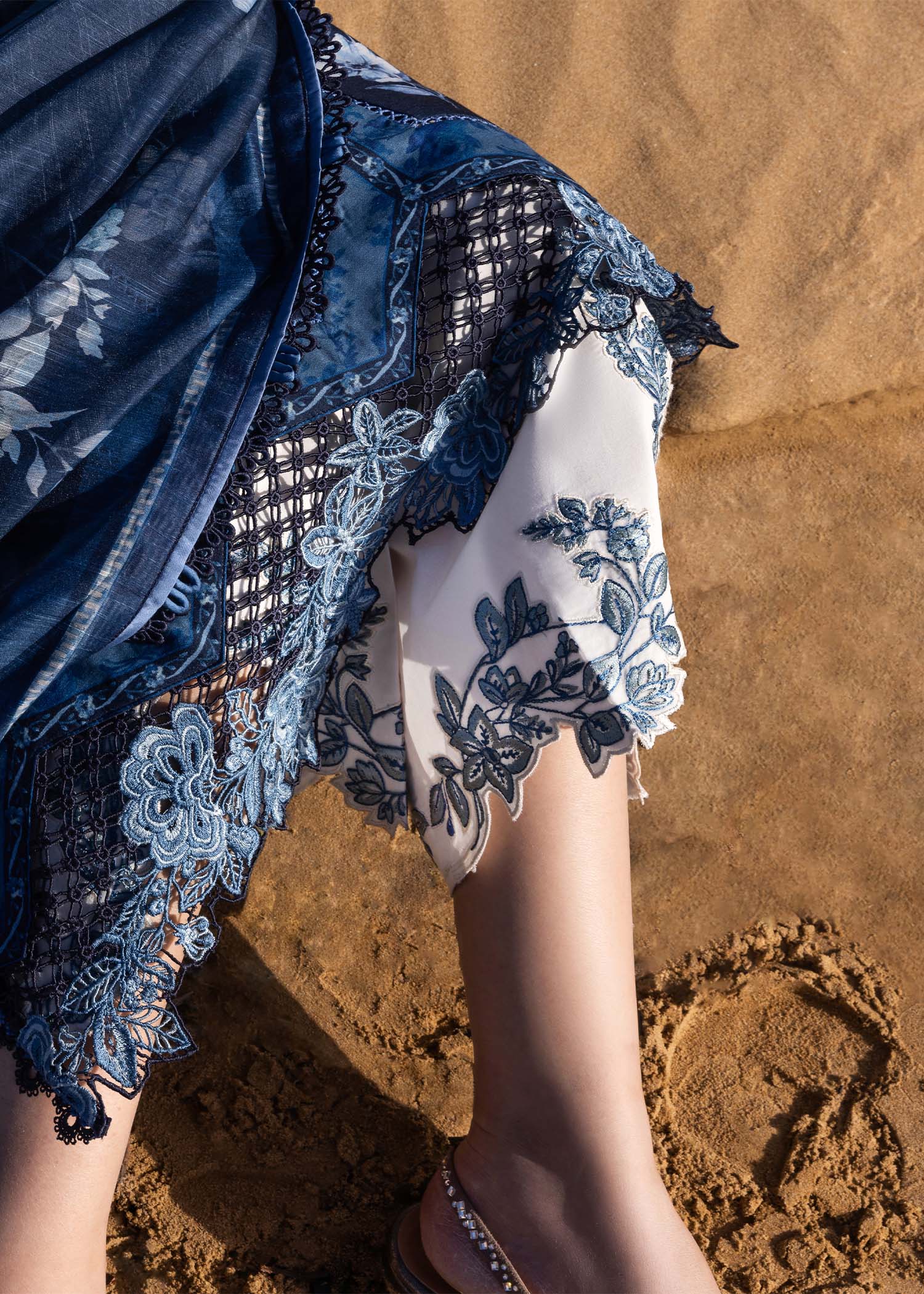 Crimson | Floe by Crimson | Under The Tuscan Love - D1 B - Aqsa Fabrics