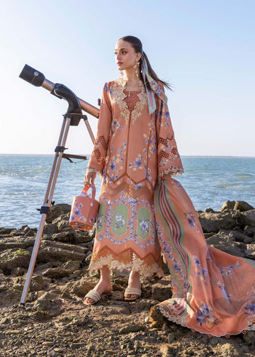 Crimson | Floe by Crimson | Under The Tuscan love - D1 A - Aqsa Fabrics