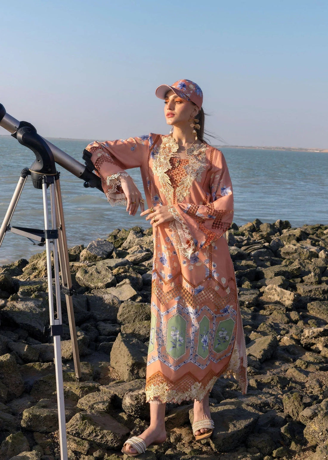 Crimson | Floe by Crimson | Under The Tuscan love - D1 A - Aqsa Fabrics