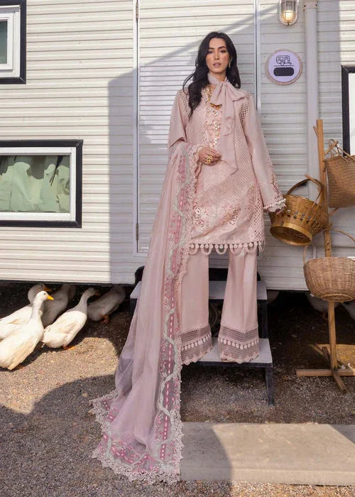 Saira Shakira | Luxury Lawn 25 | LEYLA-A - Aqsa Fabrics