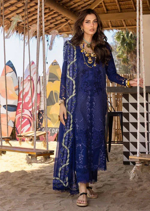 Saira Shakira | Luxury Lawn 25 | LEYLA-B - Aqsa Fabrics
