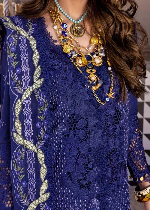 Saira Shakira | Luxury Lawn 25 | LEYLA-B - Aqsa Fabrics