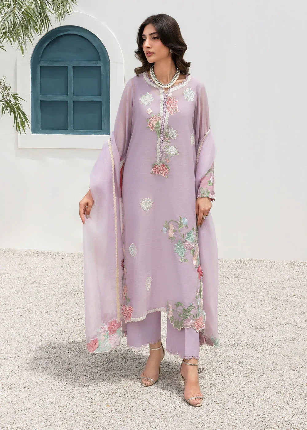 Saira Shakira | Rosea Casual Pret 25 | Irisé - Aqsa Fabrics