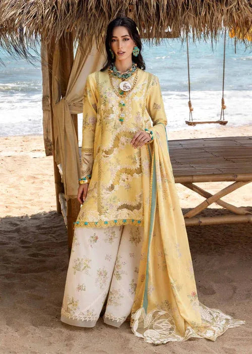 Saira Shakira | Luxury Lawn 25 | SERENA-A - Aqsa Fabrics