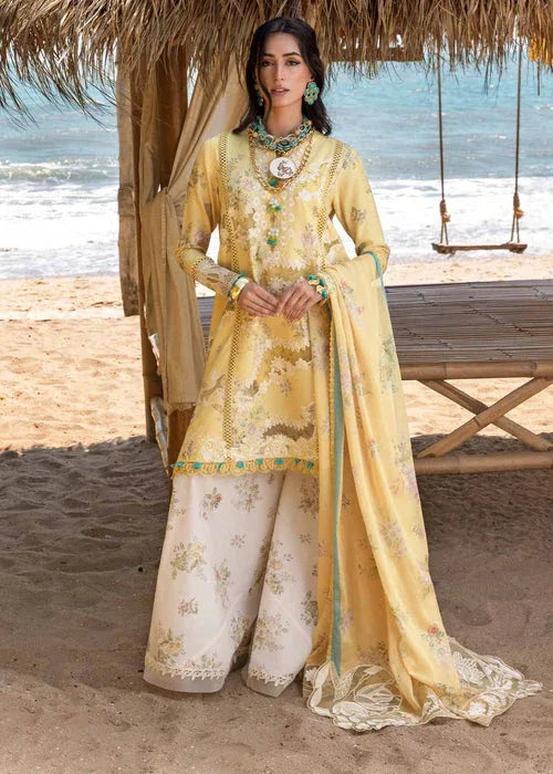 Saira Shakira | Luxury Lawn 25 | SERENA-A - Aqsa Fabrics