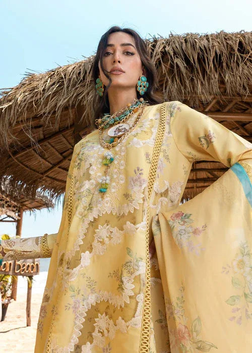 Saira Shakira | Luxury Lawn 25 | SERENA-A - Aqsa Fabrics