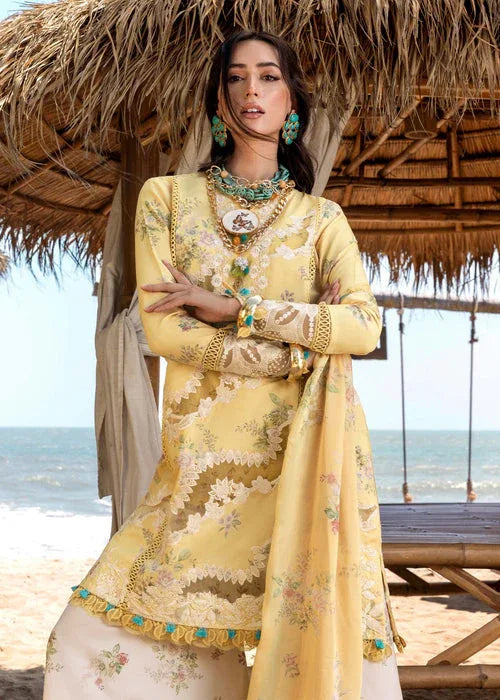 Saira Shakira | Luxury Lawn 25 | SERENA-A - Aqsa Fabrics