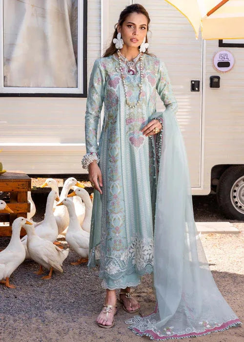 Saira Shakira | Luxury Lawn 25 | DILARA-A - Aqsa Fabrics