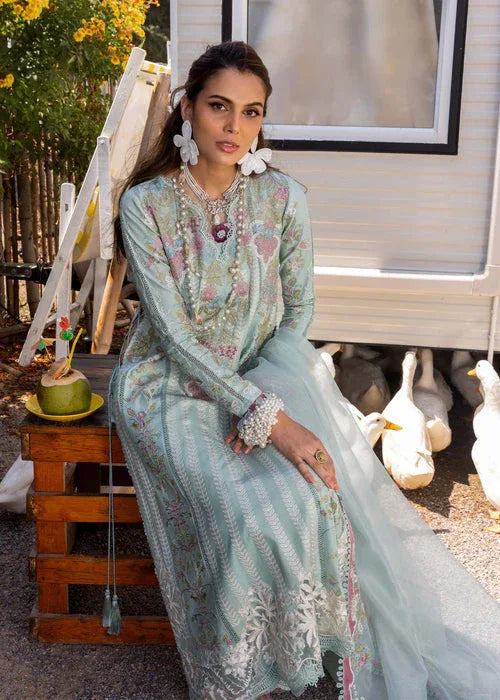 Saira Shakira | Luxury Lawn 25 | DILARA-A - Aqsa Fabrics