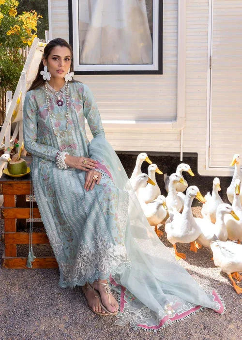 Saira Shakira | Luxury Lawn 25 | DILARA-A - Aqsa Fabrics