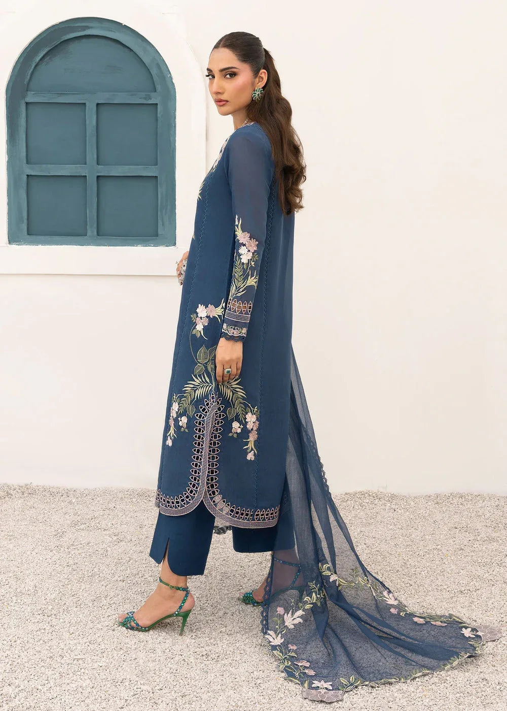 Saira Shakira | Rosea Casual Pret 25 | Midnight - Aqsa Fabrics