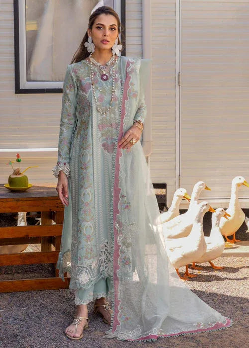 Saira Shakira | Luxury Lawn 25 | DILARA-A - Aqsa Fabrics
