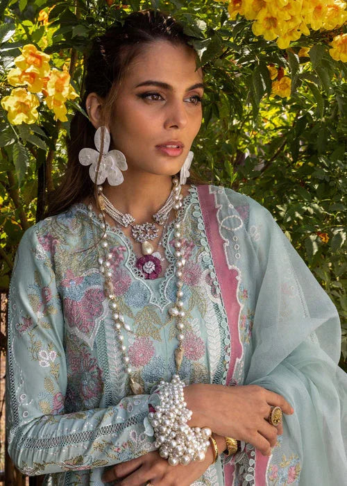 Saira Shakira | Luxury Lawn 25 | DILARA-A - Aqsa Fabrics