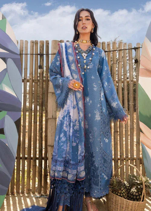 Saira Shakira | Luxury Lawn 25 | CECIL-A - Aqsa Fabrics