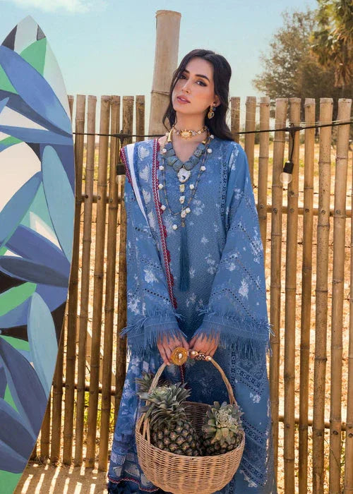 Saira Shakira | Luxury Lawn 25 | CECIL-A - Aqsa Fabrics
