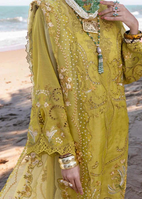 Saira Shakira | Luxury Lawn 25 | SAMARA-A - Aqsa Fabrics