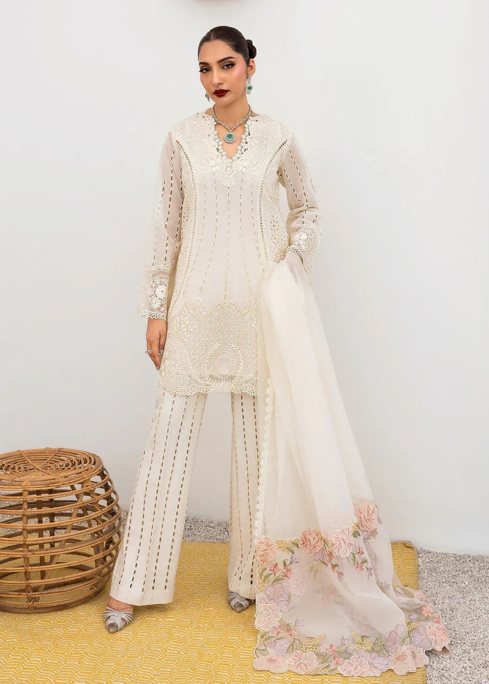 Saira Shakira | Rosea Casual Pret 25 | Dew - Aqsa Fabrics