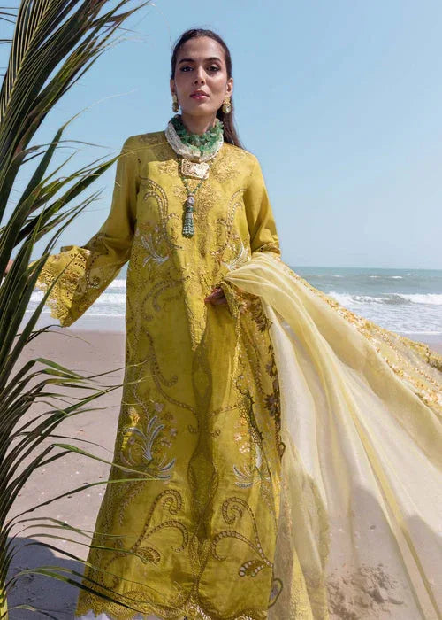 Saira Shakira | Luxury Lawn 25 | SAMARA-A - Aqsa Fabrics
