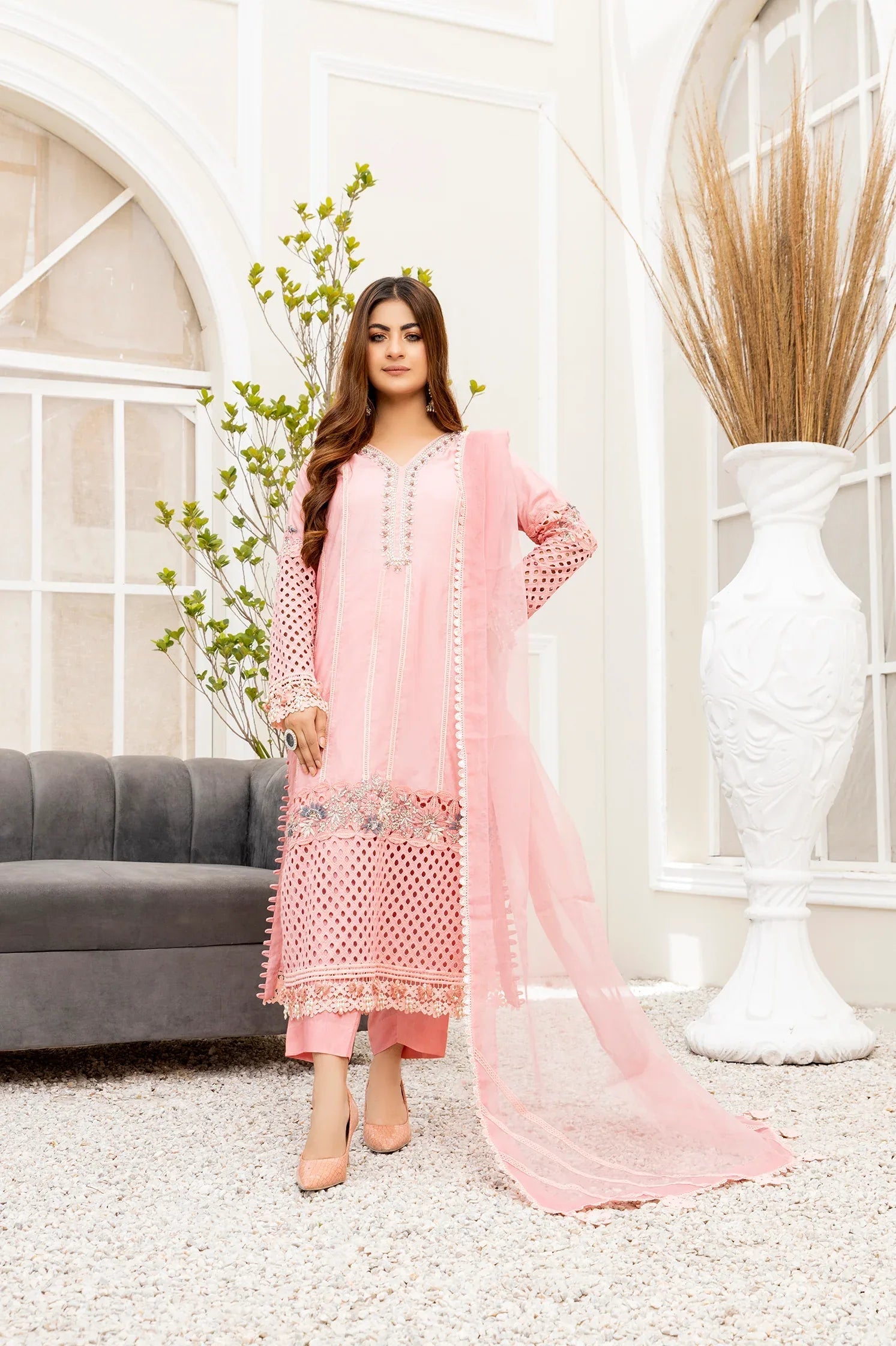 Muntaha | Mushk Casual Pret | Mushk-01 - Aqsa Fabrics