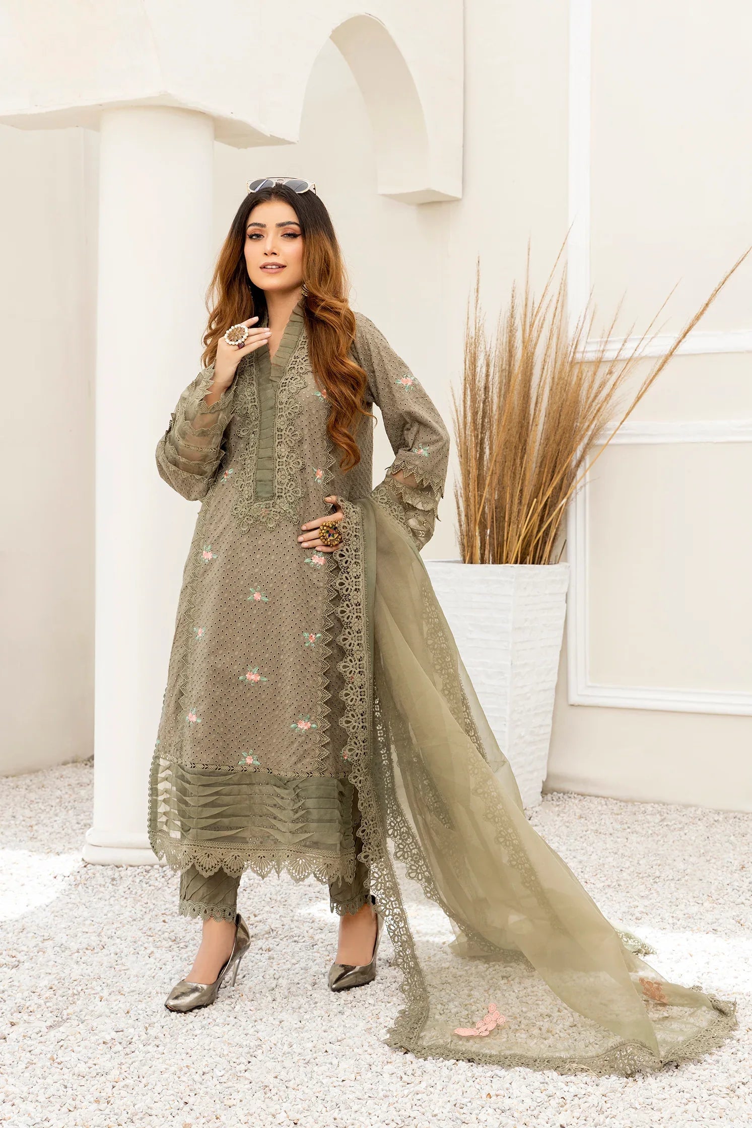Muntaha | Mushk Casual Pret | Mushk 04 - Aqsa Fabrics