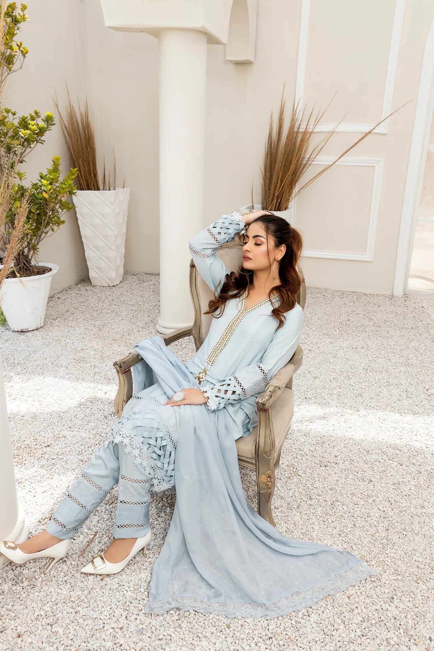 Muntaha | Mushk Casual Pret | Mushk 05 - Aqsa Fabrics