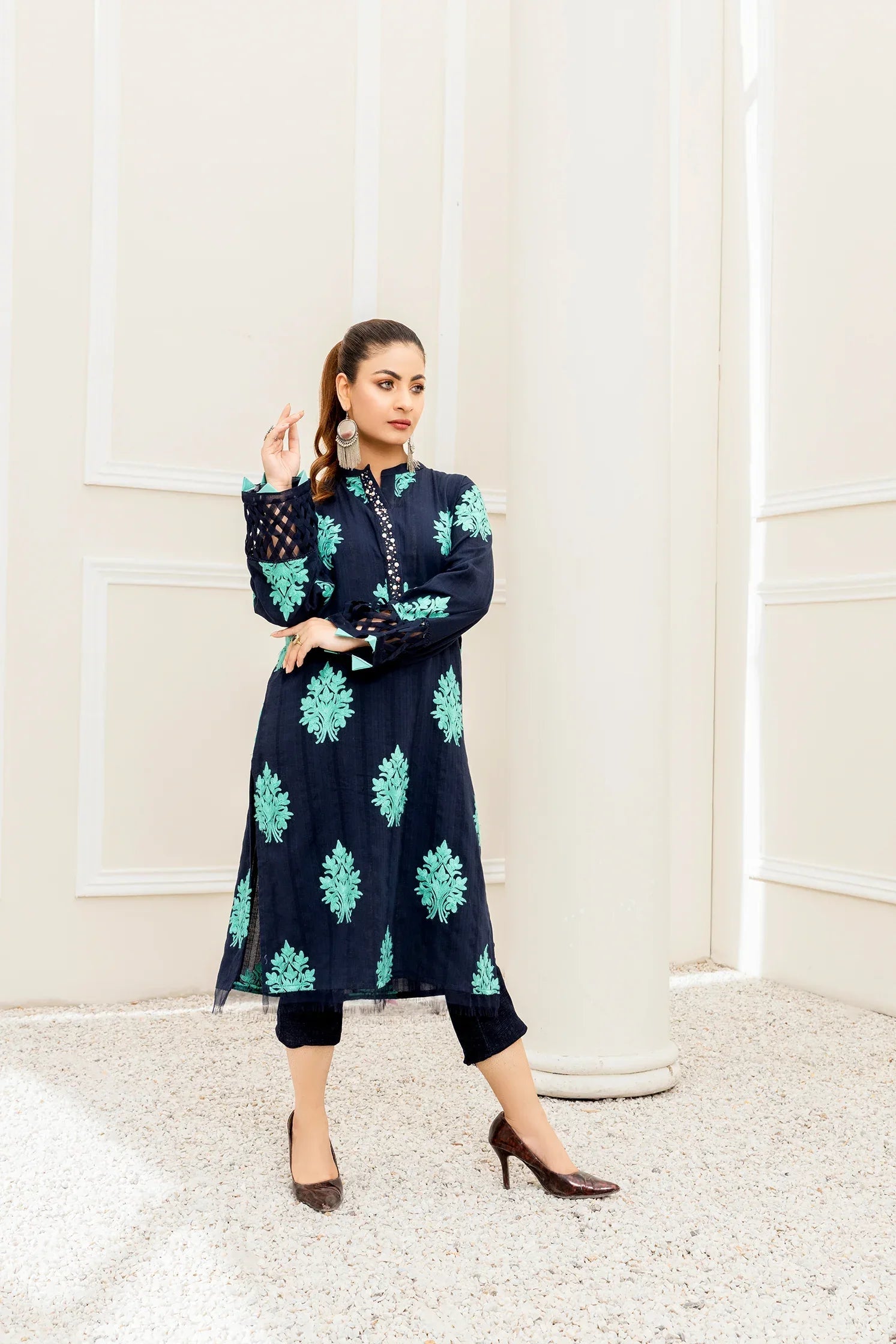 Muntaha | Mushk Casual Pret | Mushk 07 - Aqsa Fabrics