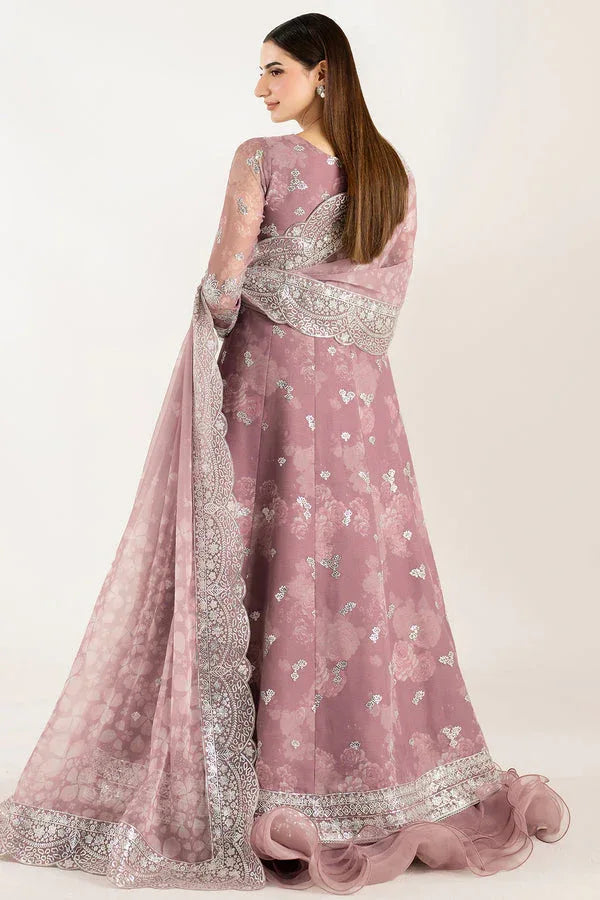 Farasha | Fiorella Formals | Rosy Spark - Aqsa Fabrics