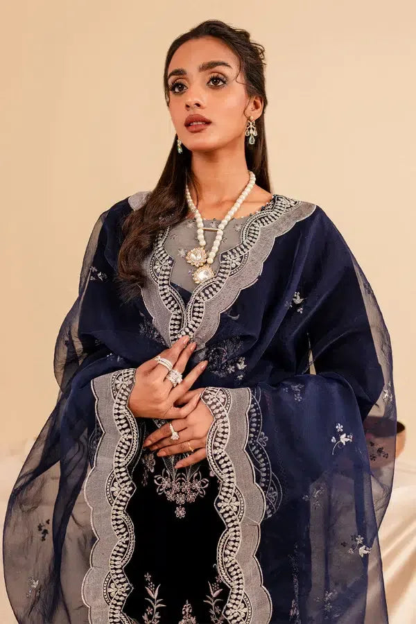 Nureh | Shades of Winter | Liza - Aqsa Fabrics