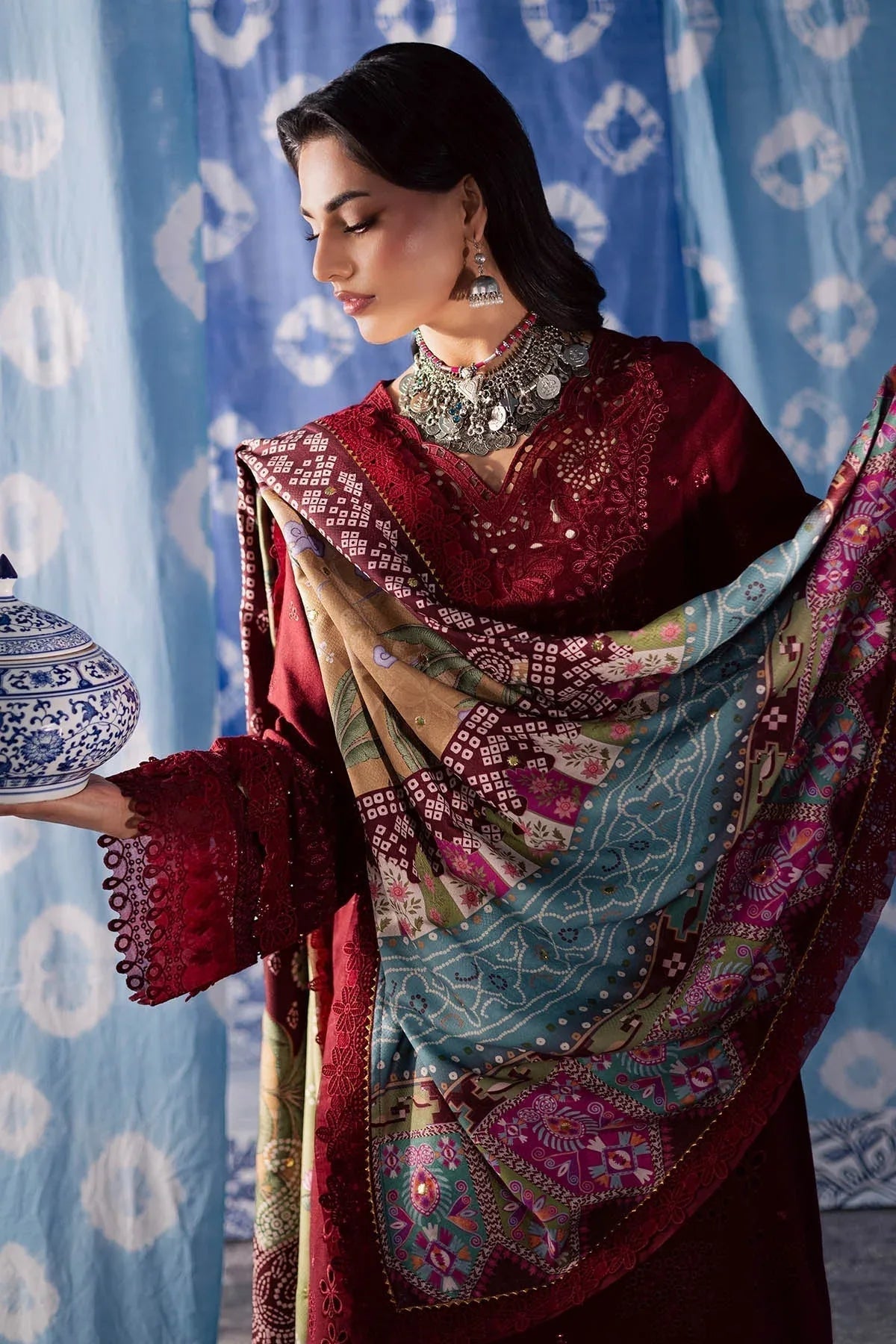 Nureh | Bazaar Luxe 25 | NE-204 - Aqsa Fabrics