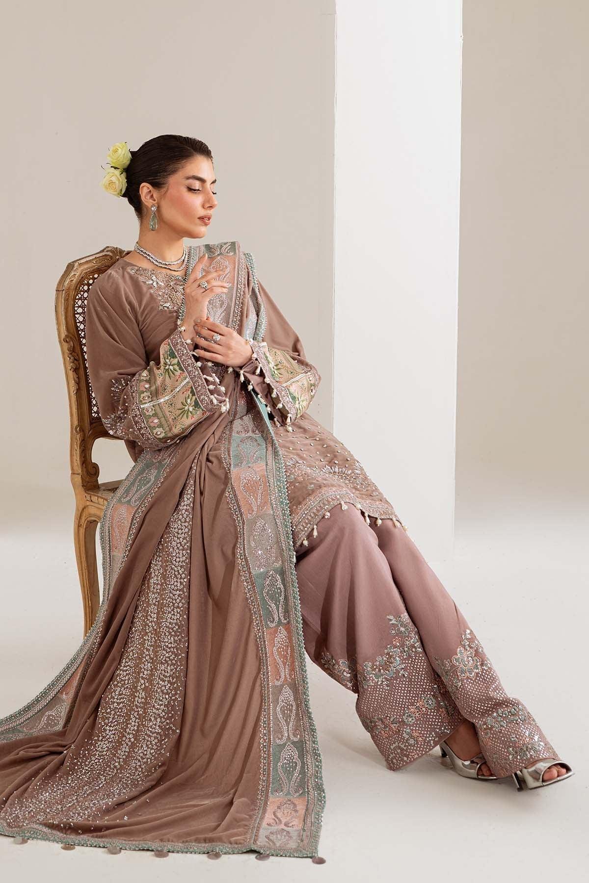 Nureh | Maya Velvet | NW-112 - Aqsa Fabrics