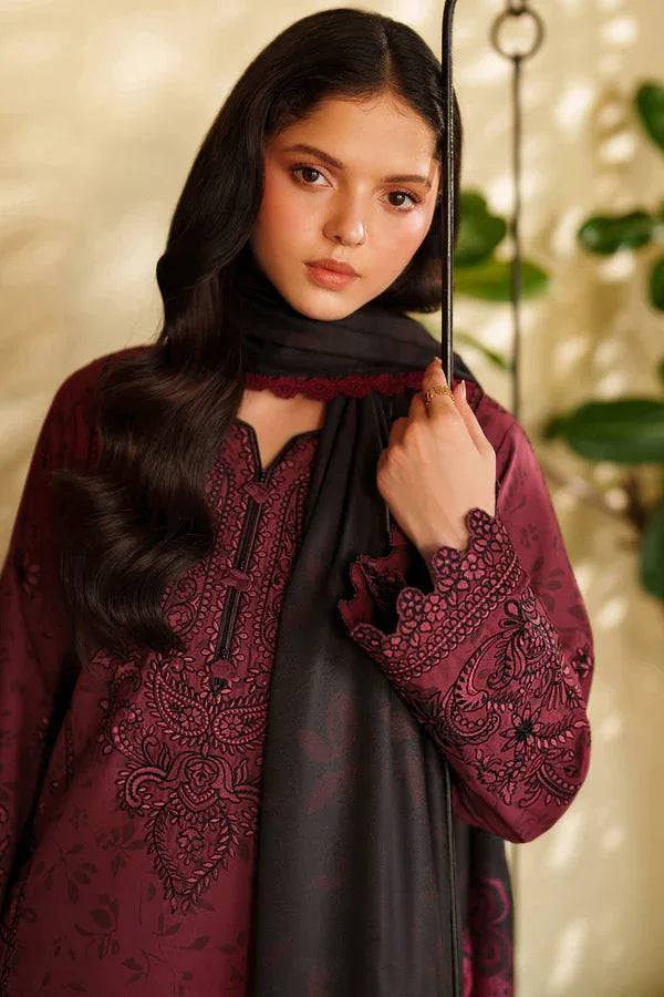 Farasha | Meline Premium Viscose 25 | Sable Bloom - Aqsa Fabrics