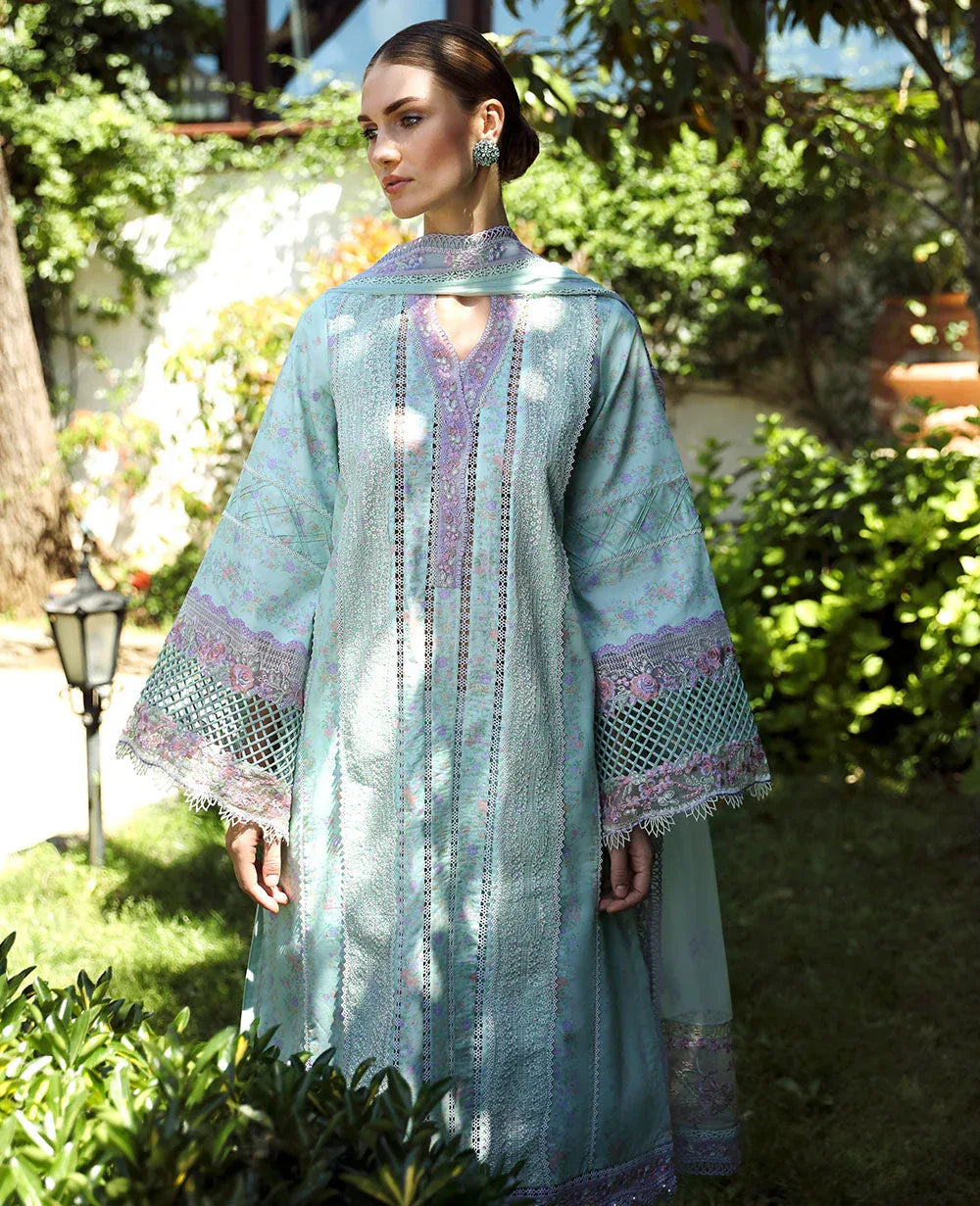 Republic Womenswear | Aylin Summer Lawn 24 | Rosa (D8-A) - Aqsa Fabrics