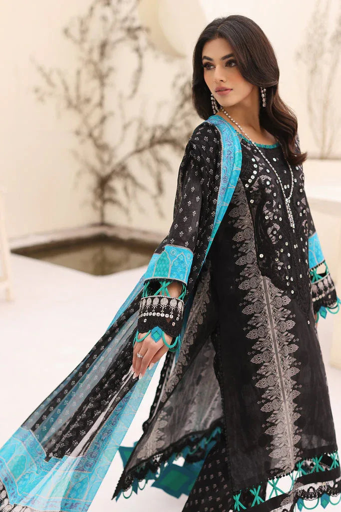 Charizma | Naranji Embroidered Lawn 24 | CN4-002 - Aqsa Fabrics