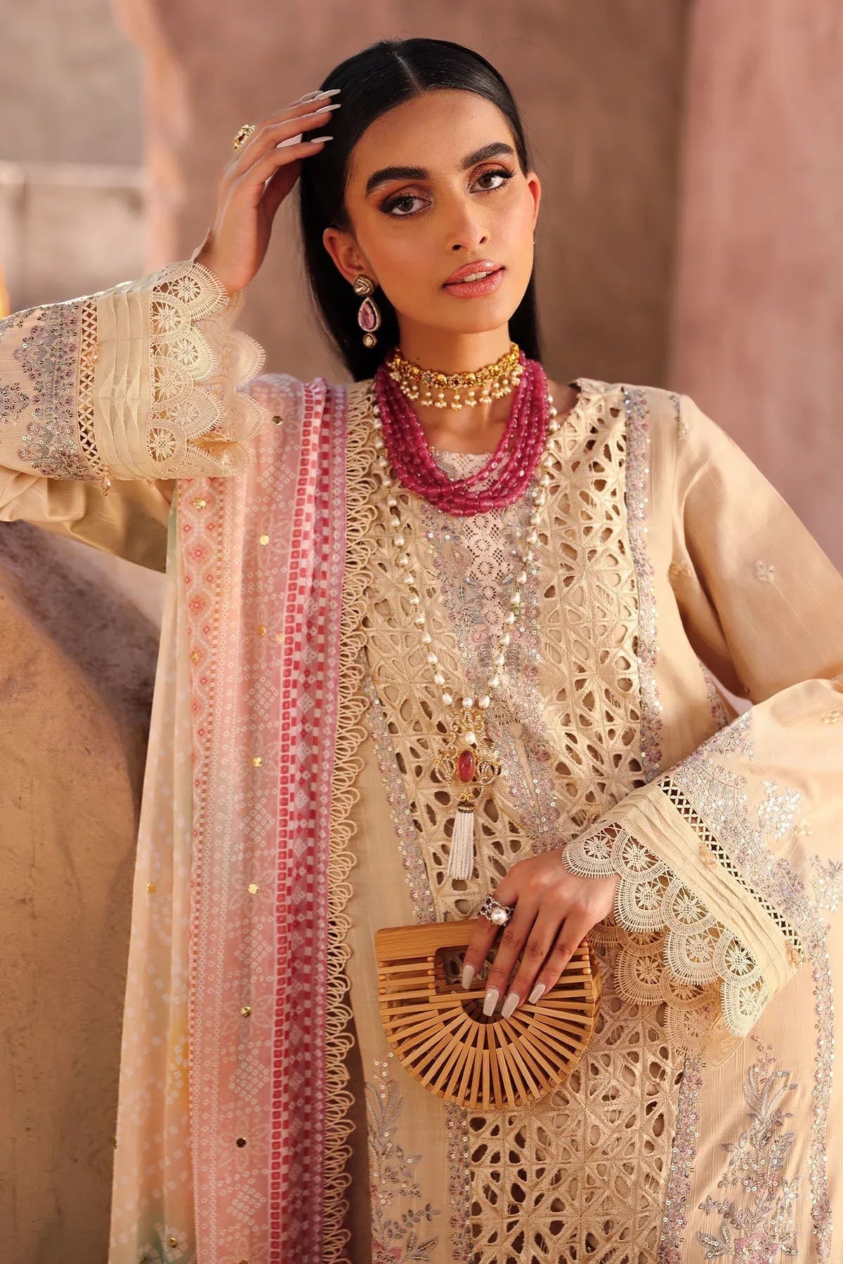Nureh | Bazaar Lawn | NE-159 - Aqsa Fabrics