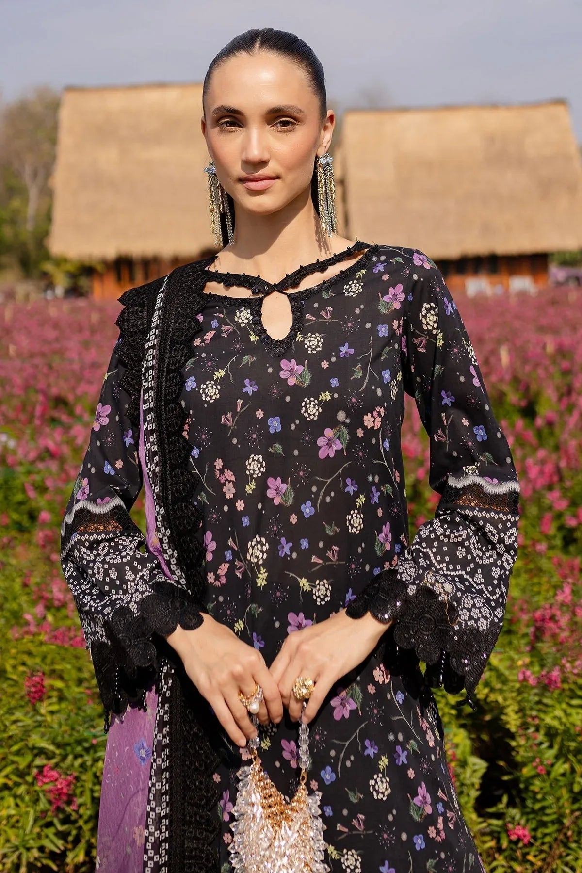Nureh | Bloom 25 | BL-04 - Aqsa Fabrics