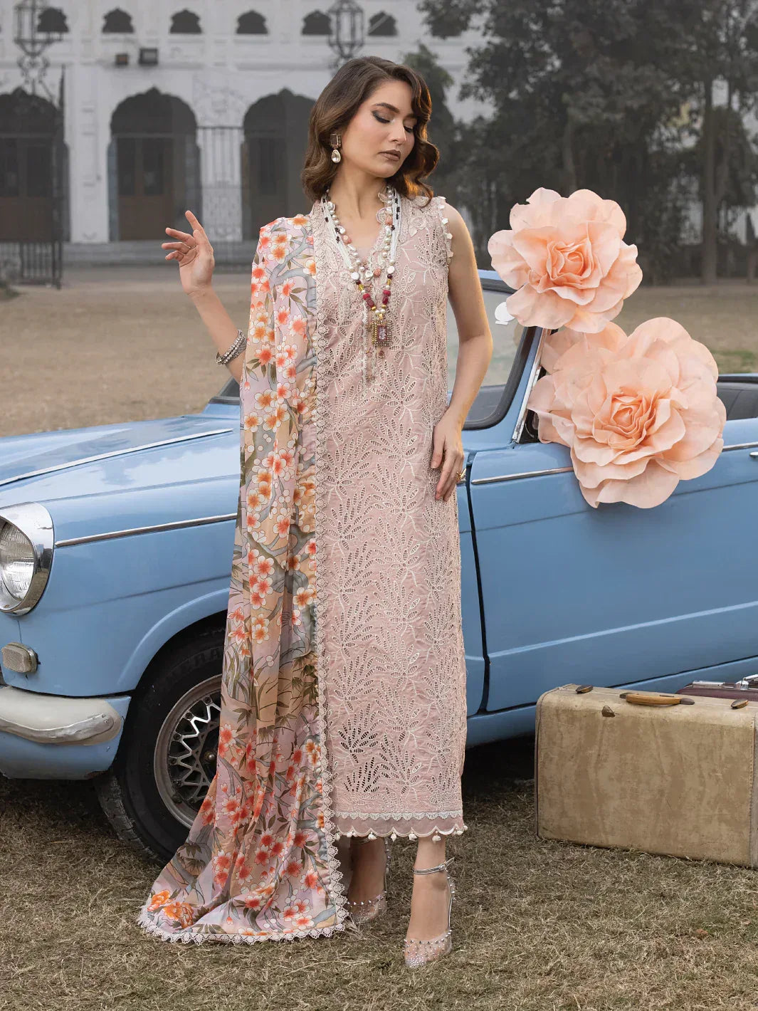 Faiza Faisal | Maya Luxury Lawn | Amirah - Aqsa Fabrics
